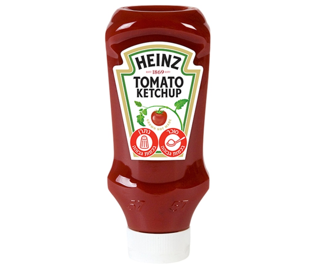[8410066140190] קטשופ מתובל עגבניות, 700 גרם (היינץ)